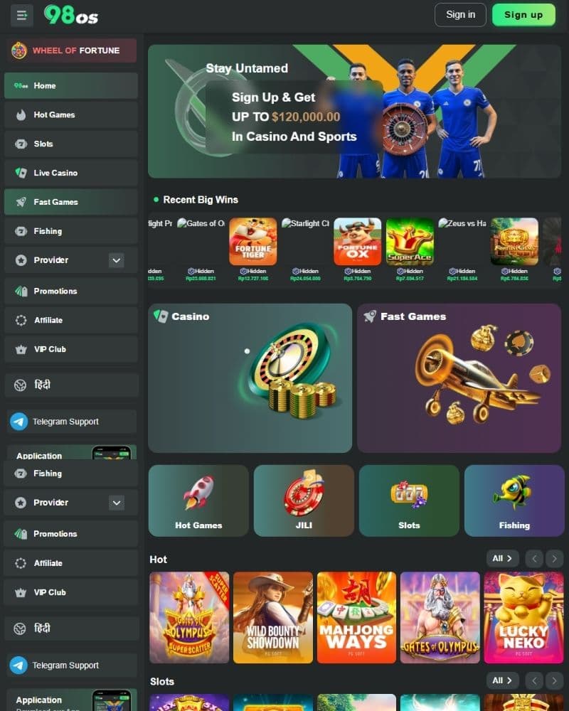 98OS Casino