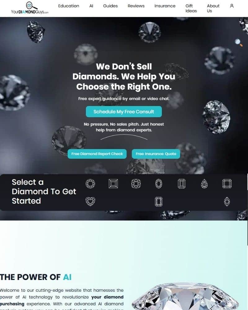 Your Diamond Guys, E-commerce
