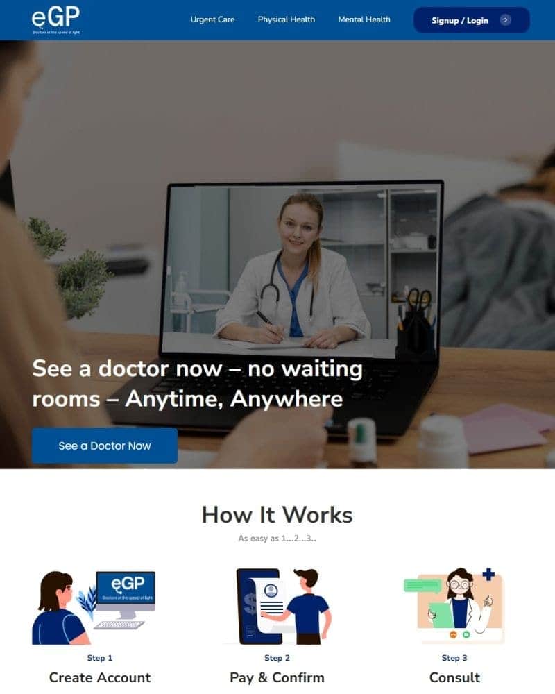 EGP Health, Healthcare Platform