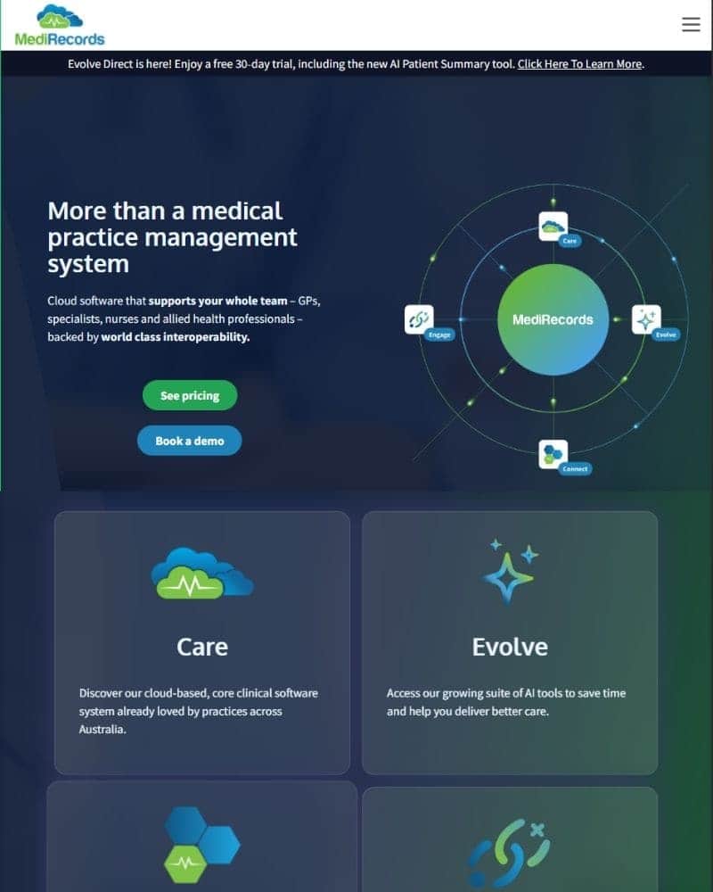 MediRecords, Health Records Platform