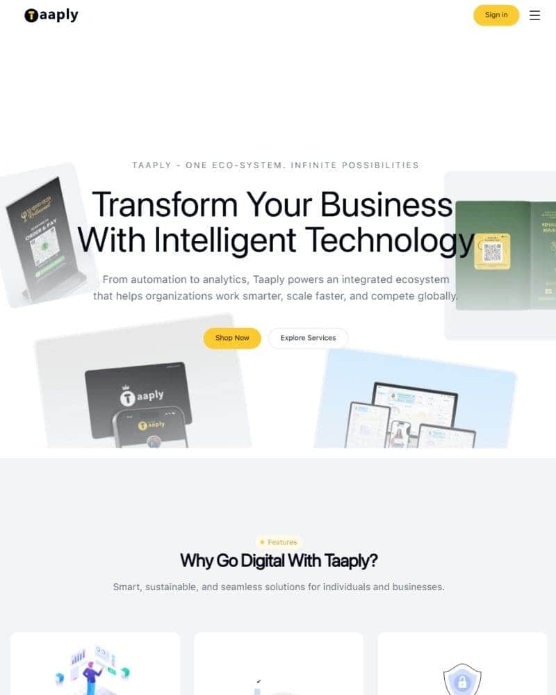 Taaply, NFC Sharing Platform